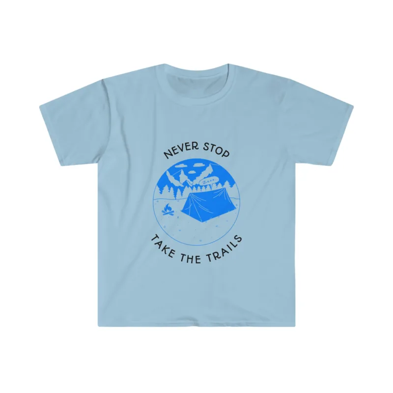 Camping Unisex Softstyle T-Shirt