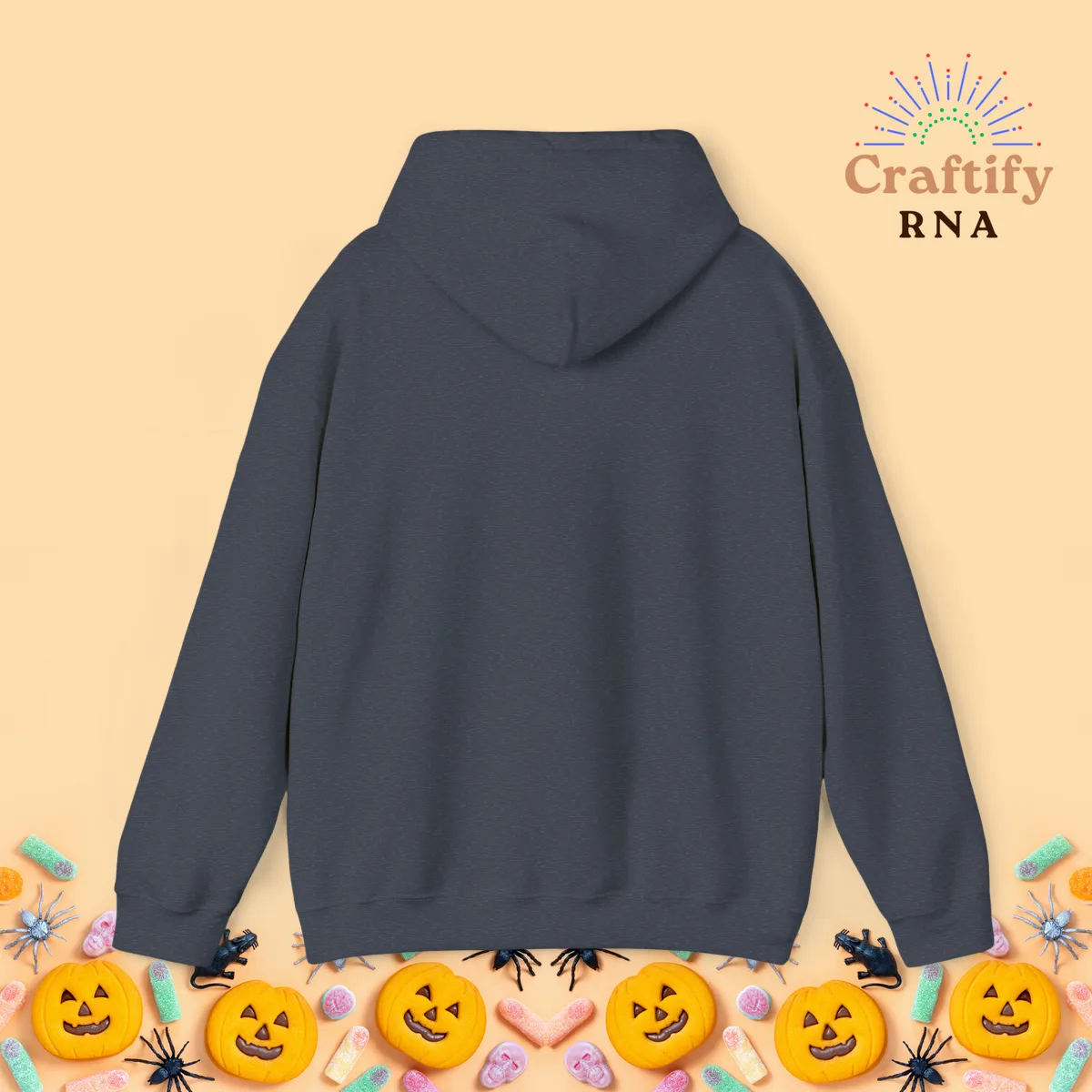 Spooky Vibes Halloween Unisex Hoodie Sweatshirt - Craftify RNA